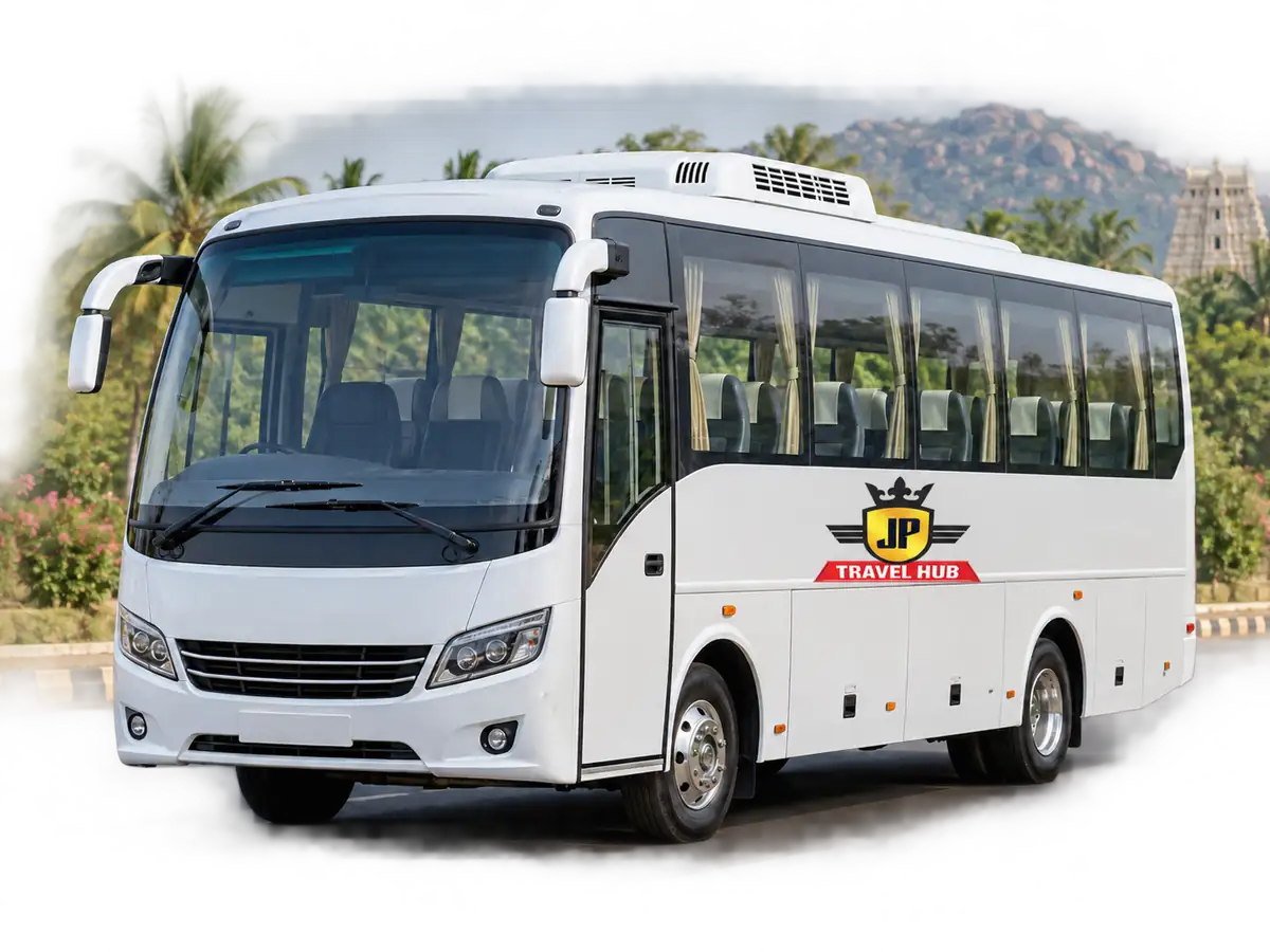 21 Seater Coach, 21 Seater AC tourist vehicle from JP Travel Hub
