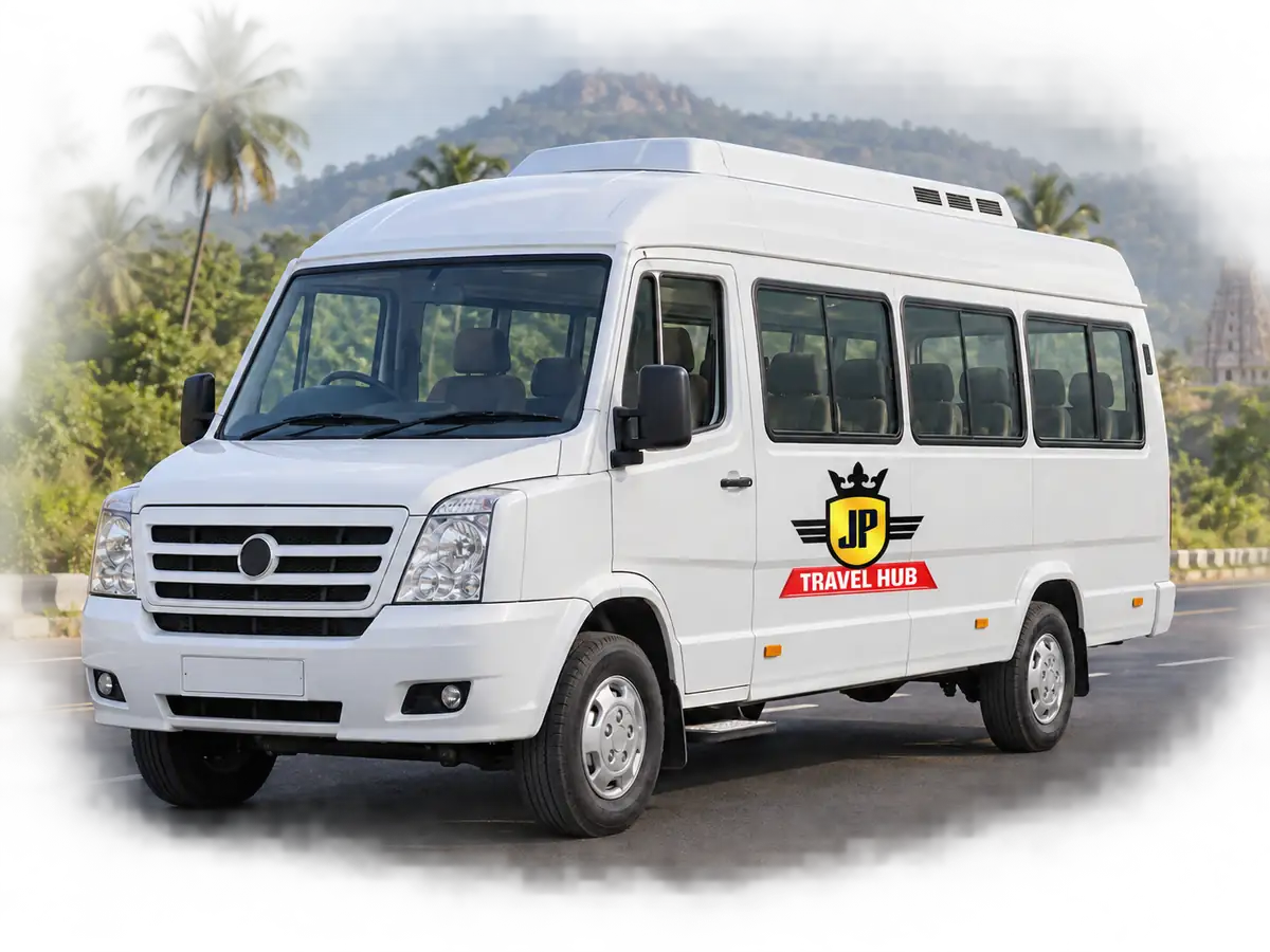Force Traveller AC — 14 Seater, 14 Seater AC tourist vehicle from JP Travel Hub