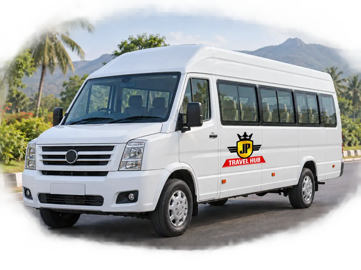 Force Traveller AC — 17 Seater, 17 Seater AC tourist vehicle from JP Travel Hub